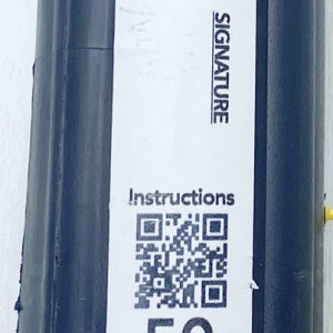 Installation Date Sticker