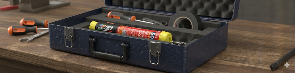 Stand Builder Tool Box Fire Safety Stick