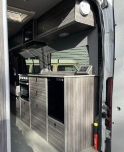 Caravan Fire Extinguisher Fire Safety Stick mounted in motorhome