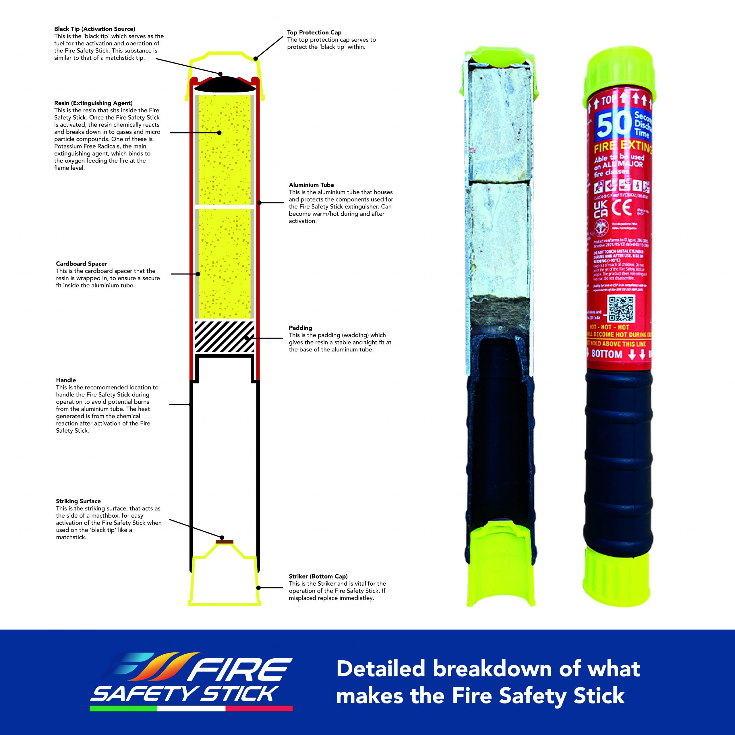 FSS100 Fire Safety Stick - Image 2